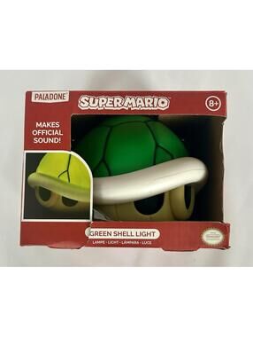 Nintendo SUPER MARIO Paladone Icon Green Shell Light with Sound Mario Cart Luigi